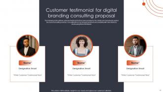 Digital Branding Consulting Proposal Powerpoint Presentation Slides Pre-designed Designed