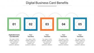 Digital Business Card Benefits Ppt Powerpoint Presentation Show Smartart Cpb
