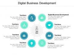 Digital business development ppt powerpoint presentation visual aids cpb