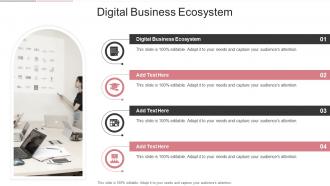 Digital Business Ecosystem In Powerpoint And Google Slides Cpb