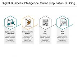 Digital business intelligence online reputation building customer retention cpb