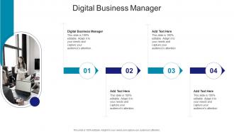 Digital Business Manager In Powerpoint And Google Slides Cpb