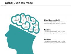 Digital business model ppt powerpoint presentation inspiration slides cpb