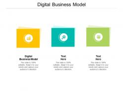 Digital business model ppt powerpoint presentation portfolio design ideas cpb