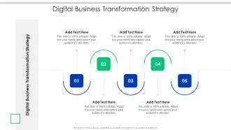 Digital Business Transformation Strategy In Powerpoint And Google Slides Cpb