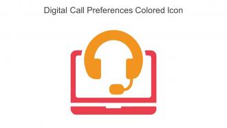 Digital Call Preferences Colored Icon In Powerpoint Pptx Png And Editable Eps Format