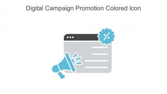 Digital Campaign Promotion Colored Icon In Powerpoint Pptx Png And Editable Eps Format