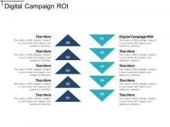 Digital campaign roi ppt powerpoint presentation file shapes cpb
