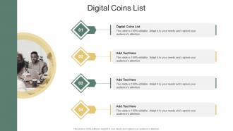 Digital Coins List In Powerpoint And Google Slides Cpb