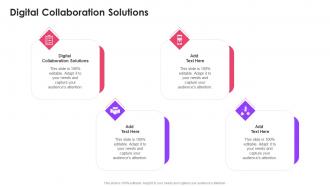 Digital Collaboration Solutions In Powerpoint And Google Slides Cpb