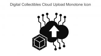 Digital Collectibles Cloud Upload Monotone Icon In Powerpoint Pptx Png And Editable Eps Format