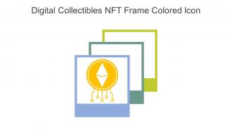 Digital Collectibles NFT Frame Colored Icon In Powerpoint Pptx Png And Editable Eps Format