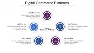 Digital Commerce Platforms Ppt Powerpoint Presentation Infographics Slide Portrait Cpb