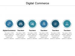 Digital commerce ppt powerpoint presentation icon example introduction cpb