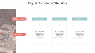 Digital Commerce Statistics In Powerpoint And Google Slides Cpb