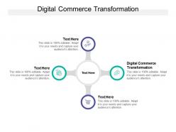 Digital commerce transformation ppt powerpoint layouts themes cpb