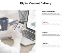 Digital content delivery ppt powerpoint presentation show design ideas cpb
