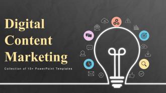 Digital Content Marketing Powerpoint Ppt Template Bundles