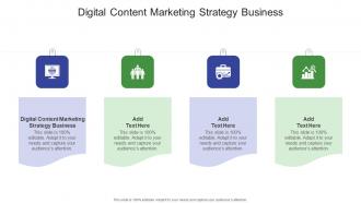 Digital Content Marketing Strategy Business In Powerpoint And Google Slides Cpb