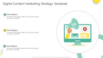 Digital Content Marketing Strategy Template