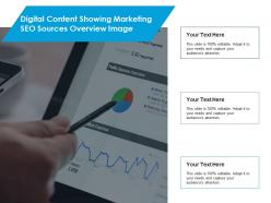 Digital content showing marketing seo sources overview image