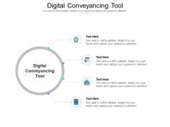 Digital conveyancing tool ppt powerpoint presentation professional inspiration cpb