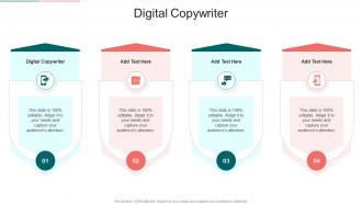Digital Copywriter In Powerpoint And Google Slides Cpb