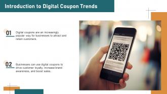 Digital Coupon Trends powerpoint presentation and google slides ICP Customizable Content Ready