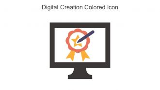 Digital Creation Colored Icon In Powerpoint Pptx Png And Editable Eps Format