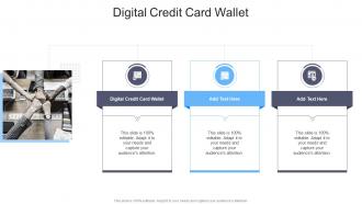 Digital Credit Card Wallet In Powerpoint And Google Slides Cpb
