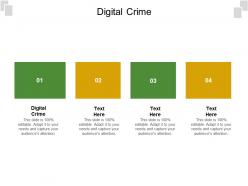 Digital crime ppt powerpoint presentation show mockup cpb