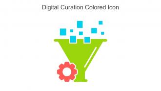 Digital Curation Colored Icon In Powerpoint Pptx Png And Editable Eps Format