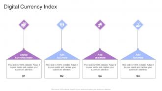 Digital Currency Index In Powerpoint And Google Slides Cpb