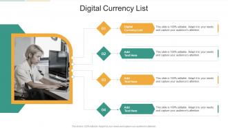 Digital Currency List In Powerpoint And Google Slides Cpb