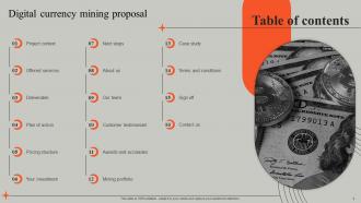 Digital Currency Mining Proposal Powerpoint Presentation Slides Good Multipurpose