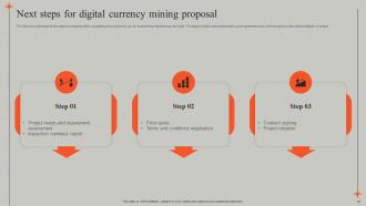 Digital Currency Mining Proposal Powerpoint Presentation Slides Compatible Multipurpose