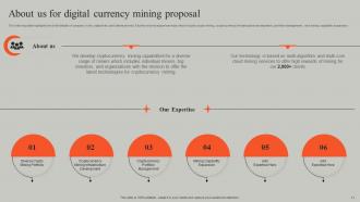 Digital Currency Mining Proposal Powerpoint Presentation Slides Researched Multipurpose