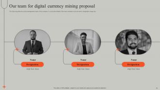 Digital Currency Mining Proposal Powerpoint Presentation Slides Designed Multipurpose