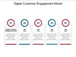 Digital customer engagement model ppt powerpoint presentation icon rules cpb