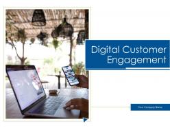 Digital Customer Engagement Powerpoint Presentation Slides