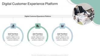 Digital Customer Experience Platform In Powerpoint And Google Slides Cpb