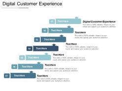 Digital customer experience ppt powerpoint presentation pictures layout ideas cpb