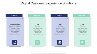 Digital Customer Experience Solutions Customer Engagement In Powerpoint And Google Slides Cpb