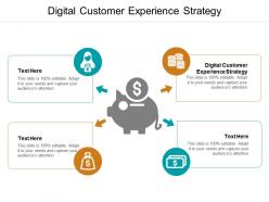 Digital customer experience strategy ppt powerpoint presentation model master slide cpb