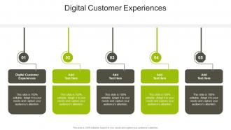 Digital Customer Experiences In Powerpoint And Google Slides Cpb