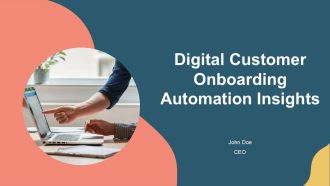 Digital Customer Onboarding Automation Insights PPT Summary AT