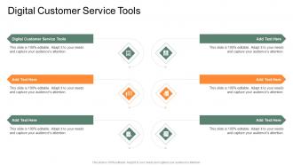 Digital Customer Service Tools In Powerpoint And Google Slides Cpb
