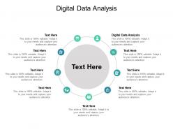 Digital data analysis ppt powerpoint presentation infographics visuals cpb