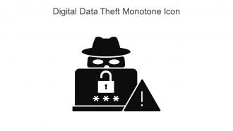 Digital Data Theft Monotone Icon In Powerpoint Pptx Png And Editable Eps Format