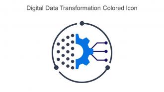 Digital Data Transformation Colored Icon In Powerpoint Pptx Png And Editable Eps Format